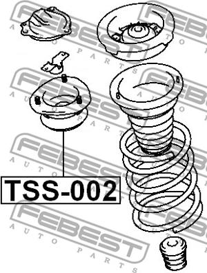 Febest TSS-002 - FRONT SHOCK ABSORBER SUPPORT www.parts5.com