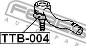 Febest TTB-004 - TIE ROD BOOT 47X20X30 www.parts5.com
