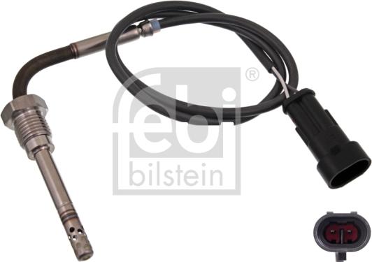 Febi Bilstein 49604 - Sensor, exhaust gas temperature www.parts5.com
