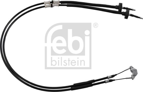 Febi Bilstein 49625 - Cable, parking brake www.parts5.com