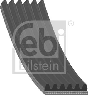 Febi Bilstein 44223 - V-Ribbed Belt www.parts5.com