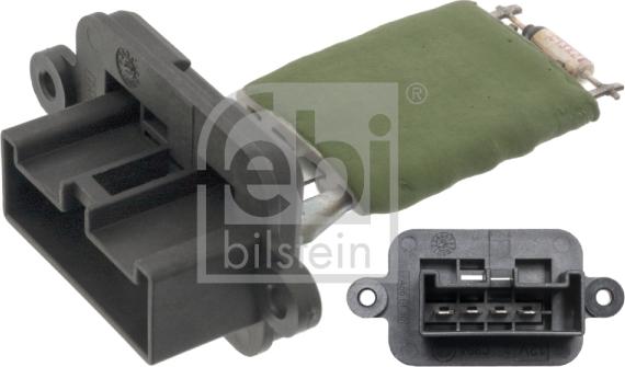 Febi Bilstein 48299 - Resistor, interior blower www.parts5.com