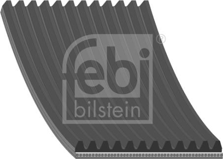 Febi Bilstein 47161 - V-Ribbed Belt www.parts5.com