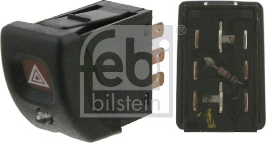 Febi Bilstein 04718 - Hazard Light Switch www.parts5.com