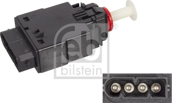 Febi Bilstein 06035 - Brake Light Switch www.parts5.com