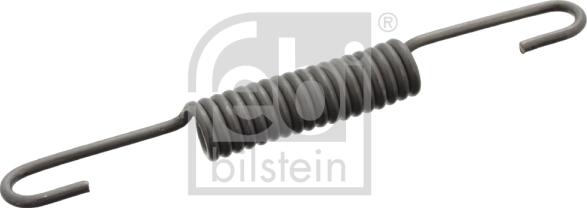 Febi Bilstein 02105 - Spring, brake shoe www.parts5.com