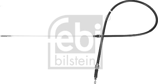 Febi Bilstein 19272 - Cable, parking brake www.parts5.com