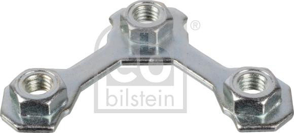 Febi Bilstein 14238 - Securing Plate, ball joint www.parts5.com