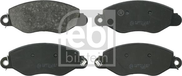 Febi Bilstein 16424 - Brake Pad Set, disc brake www.parts5.com