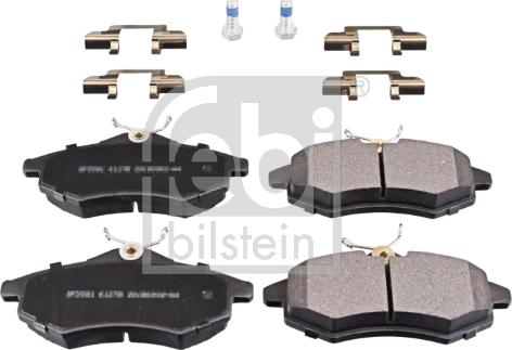 Febi Bilstein 16590 - Brake Pad Set, disc brake www.parts5.com