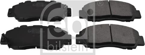 Febi Bilstein 16551 - Brake Pad Set, disc brake www.parts5.com
