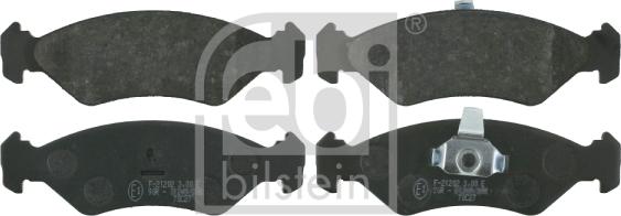 Febi Bilstein 16042 - Brake Pad Set, disc brake www.parts5.com