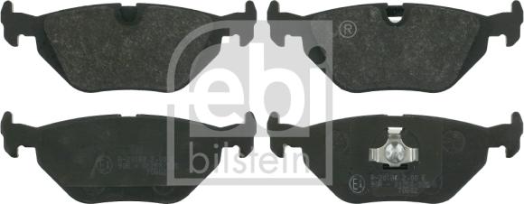 Febi Bilstein 16196 - Brake Pad Set, disc brake www.parts5.com