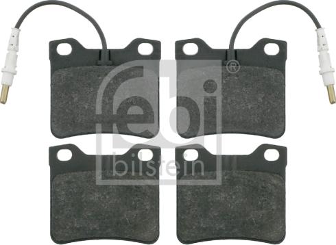 Febi Bilstein 16137 - Brake Pad Set, disc brake www.parts5.com