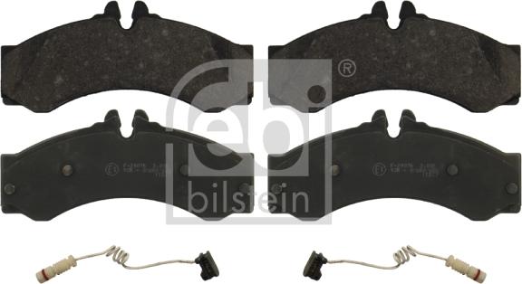 Febi Bilstein 16811 - Brake Pad Set, disc brake www.parts5.com