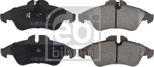 Febi Bilstein 16251 - Brake Pad Set, disc brake www.parts5.com
