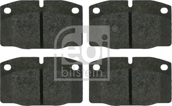 Febi Bilstein 16203 - Brake Pad Set, disc brake www.parts5.com