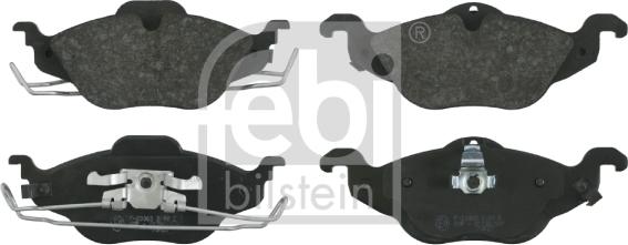 Febi Bilstein 16233 - Brake Pad Set, disc brake www.parts5.com