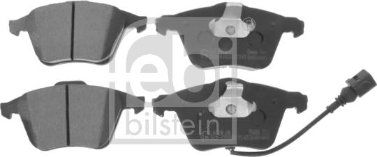 Febi Bilstein 16796 - Brake Pad Set, disc brake www.parts5.com