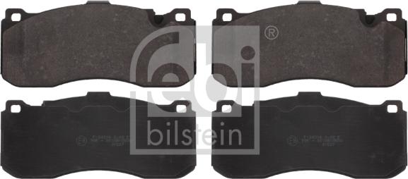 Febi Bilstein 16757 - Brake Pad Set, disc brake www.parts5.com