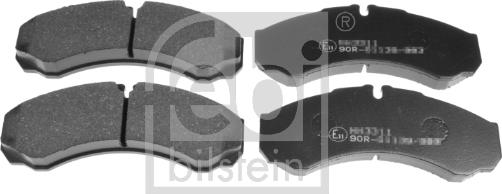 Febi Bilstein 16704 - Brake Pad Set, disc brake www.parts5.com