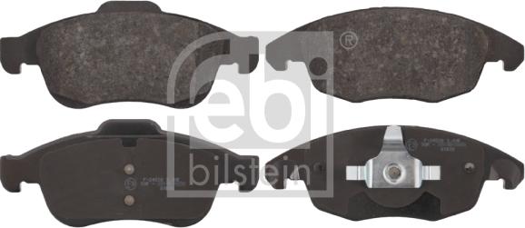 Febi Bilstein 16713 - Brake Pad Set, disc brake www.parts5.com