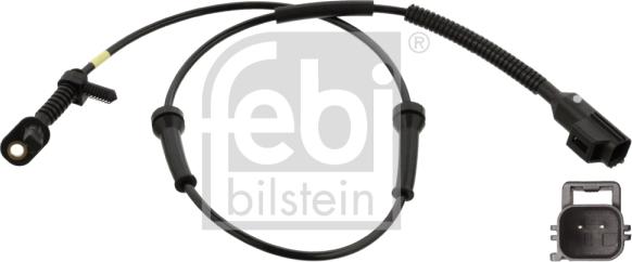 Febi Bilstein 107212 - Sensor, wheel speed www.parts5.com
