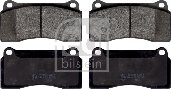 Febi Bilstein 116094 - Brake Pad Set, disc brake www.parts5.com