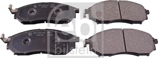 Febi Bilstein 116188 - Тормозные колодки, дисковые, комплект www.parts5.com