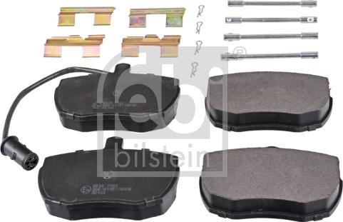 Febi Bilstein 116127 - Brake Pad Set, disc brake www.parts5.com