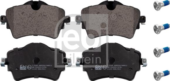 Febi Bilstein 116345 - Brake Pad Set, disc brake www.parts5.com