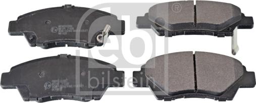Febi Bilstein 116281 - Brake Pad Set, disc brake www.parts5.com