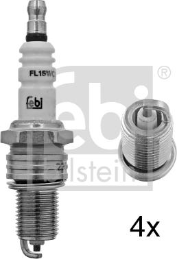 Febi Bilstein 13449 - Spark Plug www.parts5.com