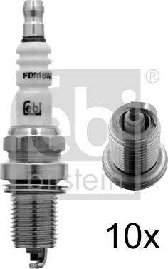 Febi Bilstein 13432 - Spark Plug www.parts5.com