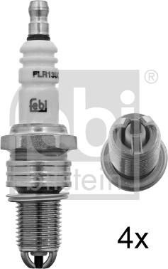 Febi Bilstein 13508 - Spark Plug www.parts5.com