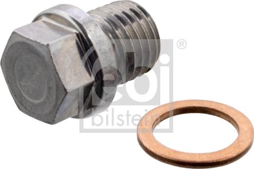 Febi Bilstein 12341 - Sealing Plug, oil sump www.parts5.com