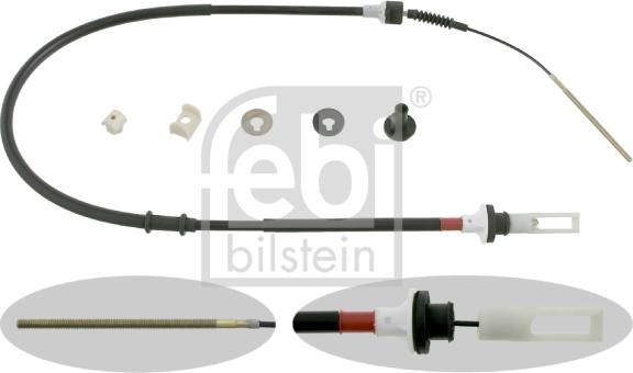 Febi Bilstein 12756 - Clutch Cable www.parts5.com