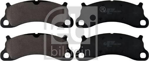 Febi Bilstein 175676 - Тормозные колодки, дисковые, комплект www.parts5.com