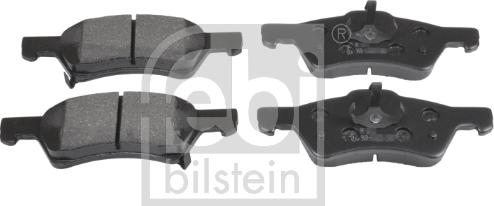 Febi Bilstein 175204 - Brake Pad Set, disc brake www.parts5.com