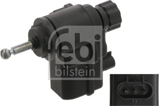 Febi Bilstein 17686 - Control, actuator, headlight range adjustment www.parts5.com