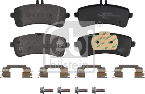 Febi Bilstein 176871 - Brake Pad Set, disc brake www.parts5.com