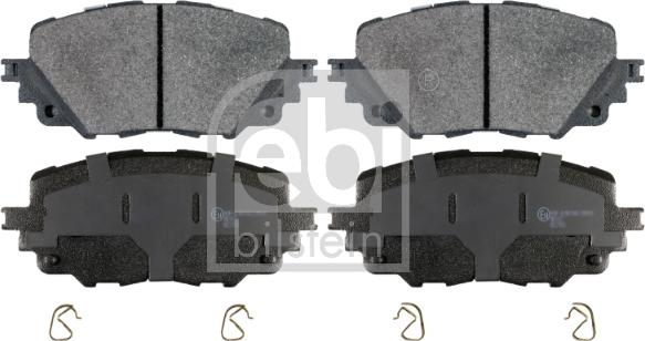 Febi Bilstein 170663 - Brake Pad Set, disc brake www.parts5.com