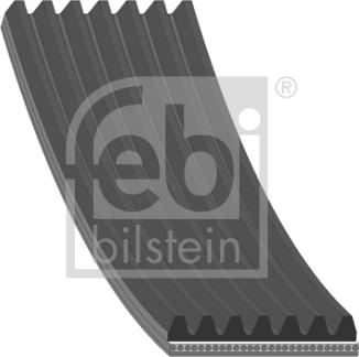 Febi Bilstein 38434 - V-Ribbed Belt www.parts5.com