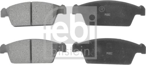 Febi Bilstein 170305 - Brake Pad Set, disc brake www.parts5.com