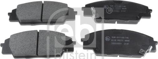 Febi Bilstein 170299 - Brake Pad Set, disc brake www.parts5.com