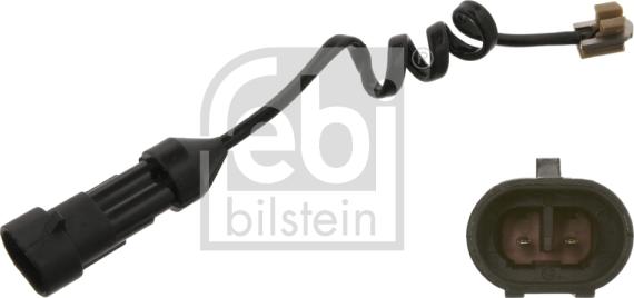 Febi Bilstein 35450 - Warning Contact, brake pad wear www.parts5.com