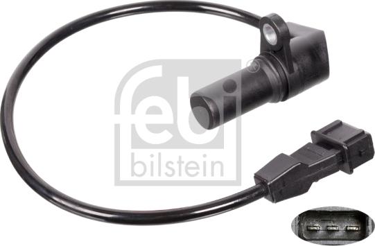 Febi Bilstein 33508 - Sensor, crankshaft pulse www.parts5.com