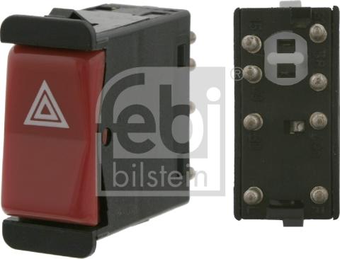 Febi Bilstein 24199 - Hazard Light Switch www.parts5.com