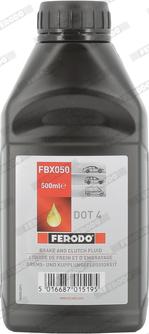 Ferodo FBX050 - Líquido de frenos www.parts5.com