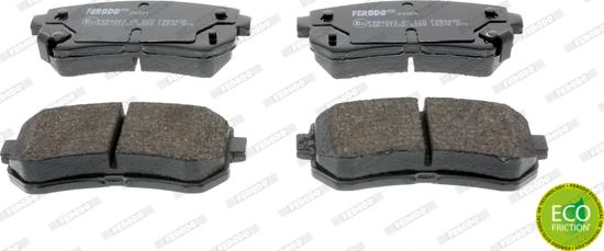 Ferodo FDB4408 - Brake Pad Set, disc brake www.parts5.com
